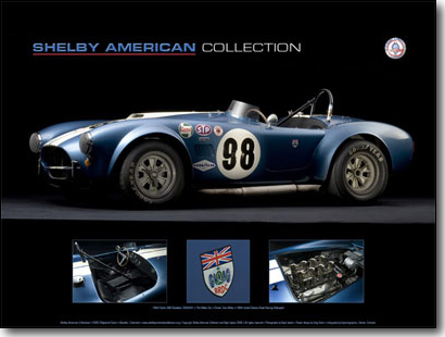289 Cobra Roadster: '08 Shelby Museum Poster (18