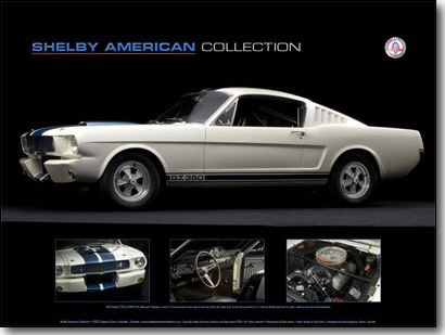 GT350 Mustang: '08 Shelby Museum Poster (18