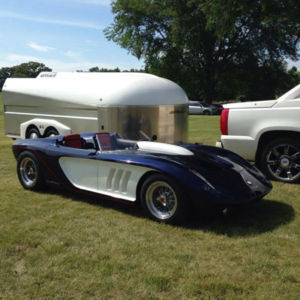 As a manufacturer myself, when I saw the huge press brake at Aerovault used to bend the side panels I knew Aerovault was real and we just had to have one. It’s been great! Bob, IL Cadillac Escalade EXT towing enclosed Aerovault trailer with Excalibur