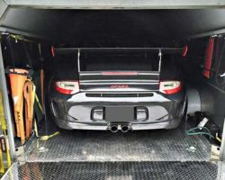 I made money getting the Aerovault by selling a rough riding 2013 ¾ ton truck I drove 8 times a year and a Featherlite trailer. Now I borrow my wife’s suv on the weekends to tow my Aerovault! Hank, SC GT3RS in aerovault