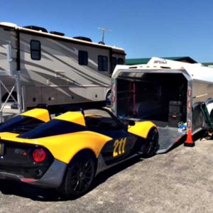 I love this trailer! It tows like a dream, loads easily, has storage galore and gets more attention than my cars!
Jeff, TX prototype with aerovault and rv