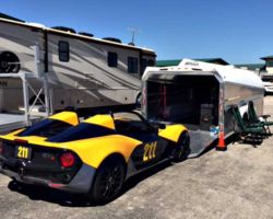 I love this trailer! It tows like a dream, loads easily, has storage galore and gets more attention than my cars!
Jeff, TX prototype with aerovault and rv