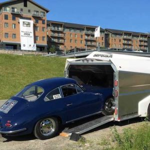 This owner had his 356 take 1st place in the Full Preparation 356 class athe Porsche Parage in 2016. Since he's owned his Aerovault, he's gone over 4,500 miles. vintage 356 in Aerovault