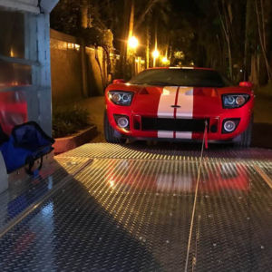 This Ford GT was placed out of Hurricane Irma’s path in its Miami owner’s Aerovault. It stayed safe and dry during the storm and the well-built Aerovault sustained no damage.
