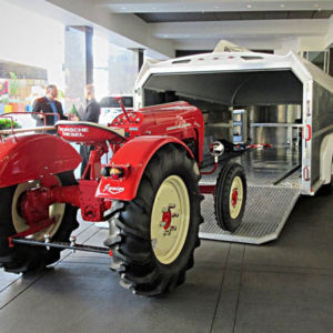 More than 60% of Aerovault owners, own Porsches. Even Porsche tractors!