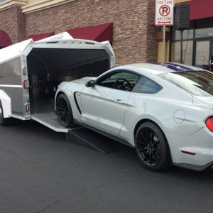 This brand new Ford GT350 Shelby Mustang was spotted with an Aerovault at Cars ‘n Coffee in Henderson, NV. Aerovault with GT 350