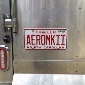 Aerovault License Plate