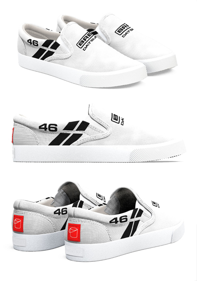 BRE Datsun White #46 Shoes