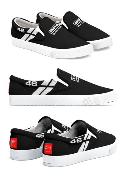 BRE Datsun Black #46 Shoes