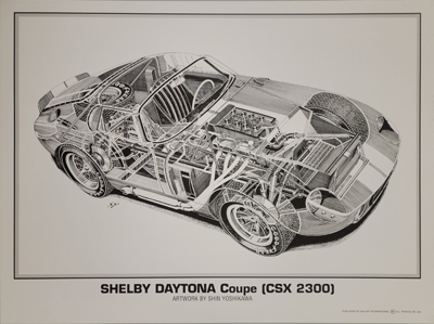 Cobra Daytona Coupe Cutaway (18
