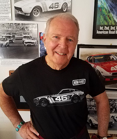 BRE Datsun 240Z B&W t-shirt