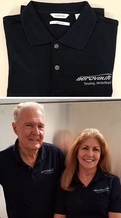 Aerovault Liquid Polo Shirt