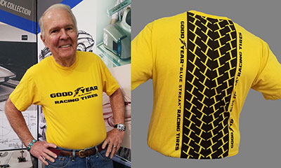 *NEW* Shelby Goodyear T-shirt (domestic shipping INCLUDED in price)