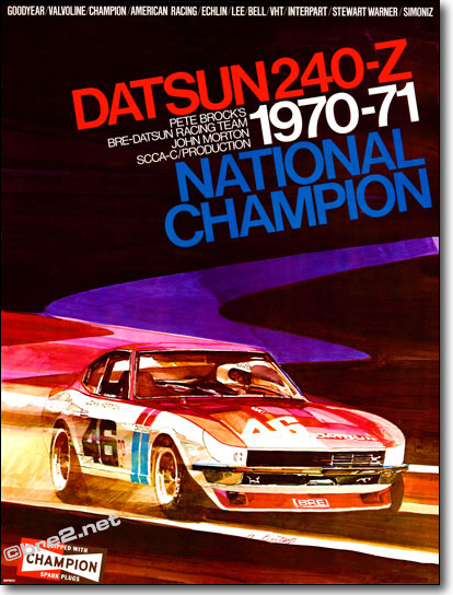 1971 Championship 240Z Poster 24