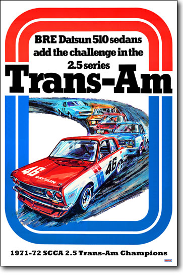 BRE Datsun 510 Trans-Am Poster (24