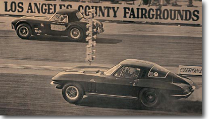 Cobra vs. Corvette Los Angeles County Fairgrounds 1966 (23