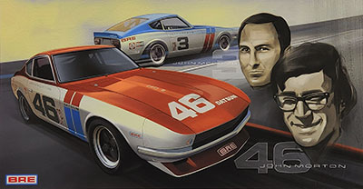 BRE 240Z Team Cars and Drivers - Art (9.5