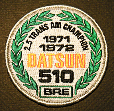 BRE 510 Trans-Am Embroidered Patch