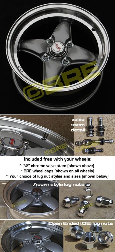 for Datsun Zs: BRE Le Mans style Wheel w/BRE Wheel Cap