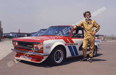 Riverside '72: Champion driver John Morton w/his ride