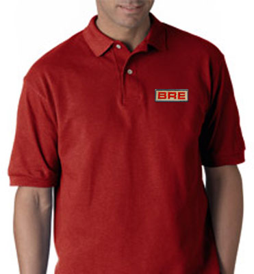 Original '70s BRE team Polo Shirt with Embroidered  BRE Logo